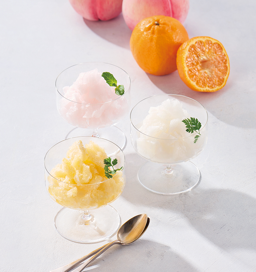 THE SWEETS 凍らせて食べるフルーツシャーベットゼリー